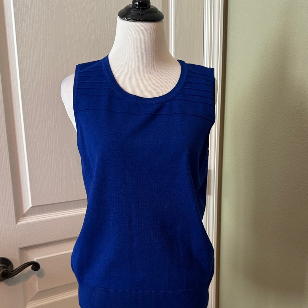 Cable & Gauge Royal Blue Tank Top